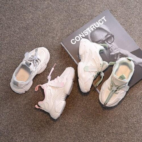 New Spring Childrens Casual Sneakers for Kids Fashion Soft Bottom and Ventilation Daddy Shoes for Boys and Girls