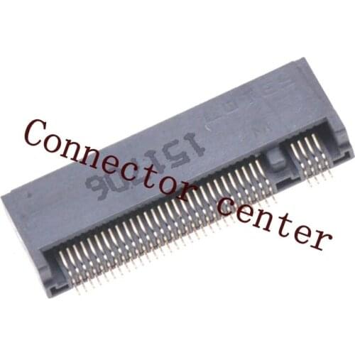 Original LOTES NGFF Socket 67Pin Key M 3.2mm Height SSD M.2 Connector M key