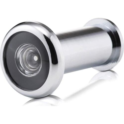 Polished Door Viewer,Wide Angle Door Spy Hole,Door Peephole,Peep Hole,Door Spyhole,Door Viewers,Security Spy Hole for Front Door