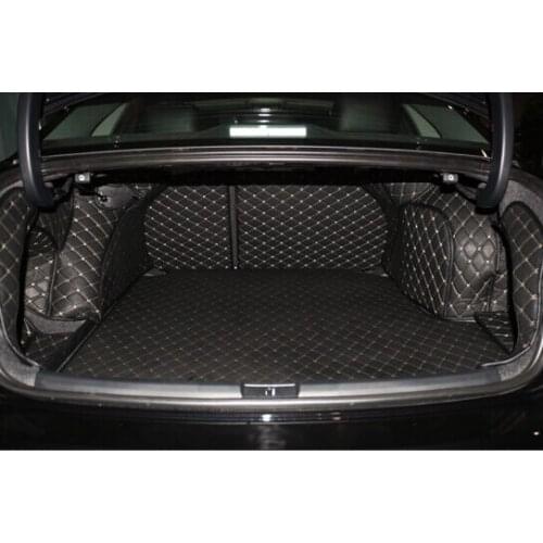 Wholy Covered Non Slip No Odor Special Car Trunk Mats for VolkswagenPassat B7 Sedan Durable Waterproof Boot Luggage Carpets