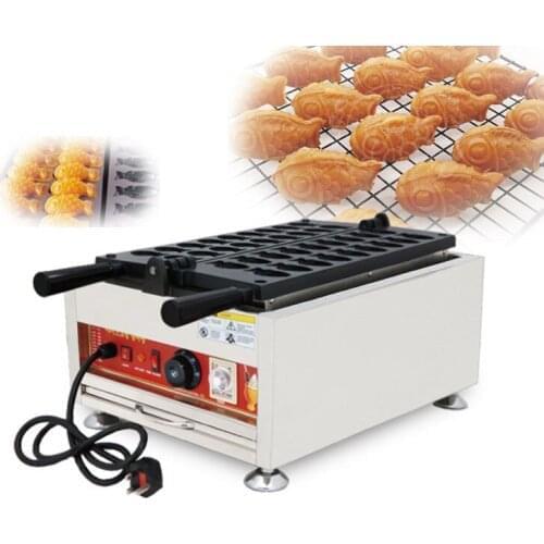 110v/220v taiyaiki fish waffle maker/fish waffle maker machine/taiyaki waffle maker