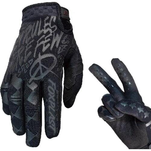 FOXPLAST Bicycle full Fingers Cycling Gloves -Slip -sweat Gel Bicycle Riding Gloves Shock MTB Road Mountain Bike Sports Gloves