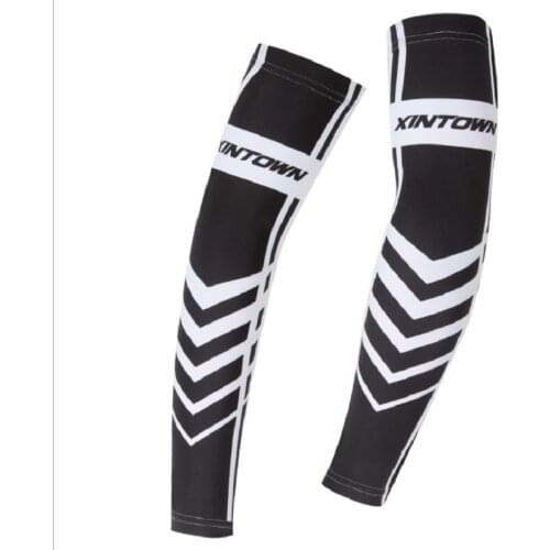 XINTOWN Men Cycling Arm Warmers Running Arm Warmers Sports Arm Sleeve Cycling Cuff Cycling Oversleeve Sunscreen Sports Safety