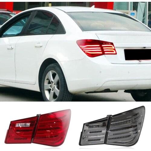 2PCS Rear Light Back Lamp Assembly Revere Park light For Chevrolet Cruze 2009 2010 2011 2012 2013 2014 LED Taillight