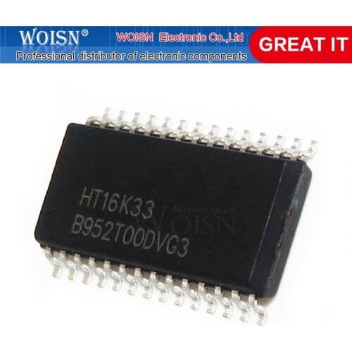 1pcs/lot HT16K33 SOP-28 VK16K33 SOP28 16K33 SOP SOP-28 In Stock