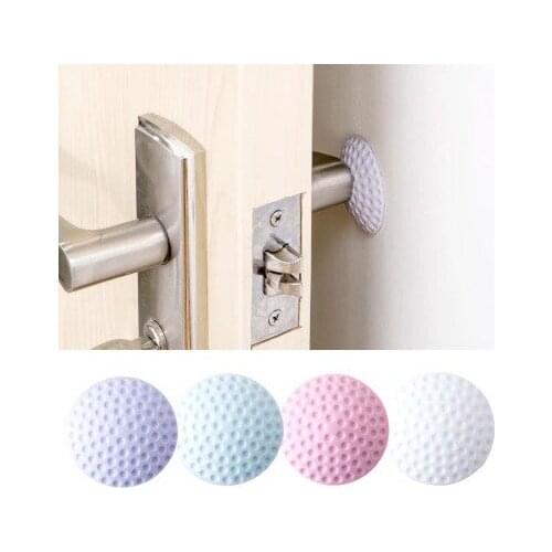 10 pc Thickened wall anti-collision pad Mute anti-finger pad Door handle Door lock protective pad Anti-vibration pad