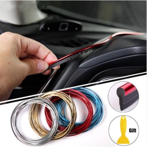 5M Car Styling Interior Accessories Strip Sticker For Honda Civic Accord Fit Crv Hrv Jazz City CR-Z Element Insight MDX S2000