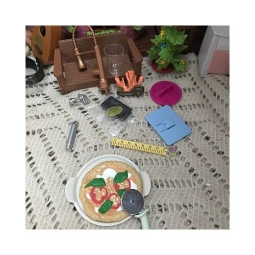 American of girl Doll house mini small Sales dinning car accessories on sale Original dolls collection drop shipping