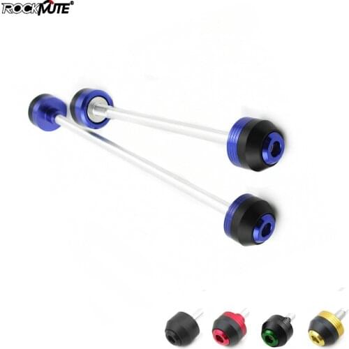 For Kawasaki ZX-10R 2017 2018 2019 Motorcycle Front Rear Wheel Axle Fork Slider Crash Protector Drop Falling Protection