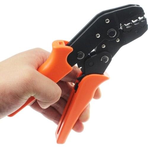 SN-02C Ratcheting Wire Crimping Plier Tools for Insulted Terminals and Butt Connectors Crimper Free Shipping