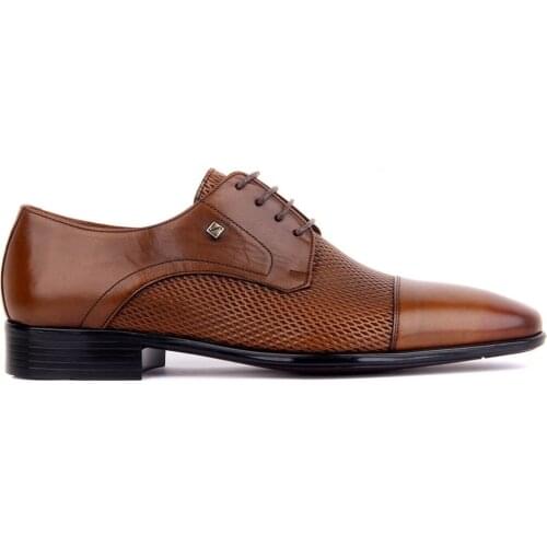 Fosco-Tan Genuine Leather Mens Classic Shoes