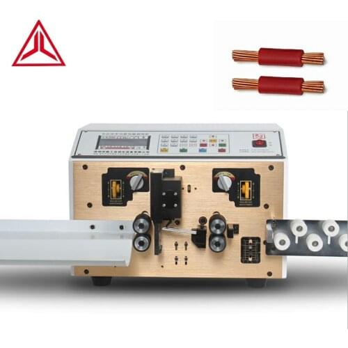 JL-130A fully automatic cable wire stripper machine single USB cable wire cutting and stripping machine