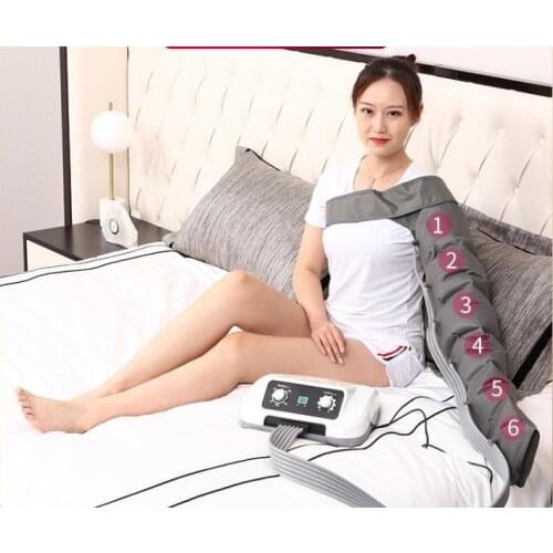 Leg massager air wave pressure physiotherapy pneumatic foot massage machine air pressure kneading home foot massager