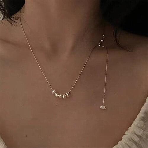 Женские ожерелья из жемчуга MUKO GEMS China At AliExpress