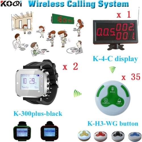 Restaurant call pager system waiter table call bell transmitter distance more than 200M in open area 433mhz restaurant equipment