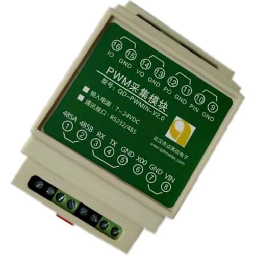 Pulse Number Counter PWM Input Acquisition Module Frequency Cycle 0-25ma 0-5V 0-10V