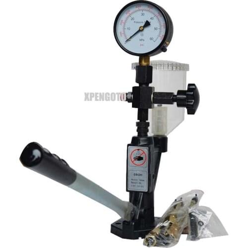 S60H Nozzle Validator atomization test open pressure, pressure 0-60mpa diesel Injector checker,fuel nozzle Injector tester kits