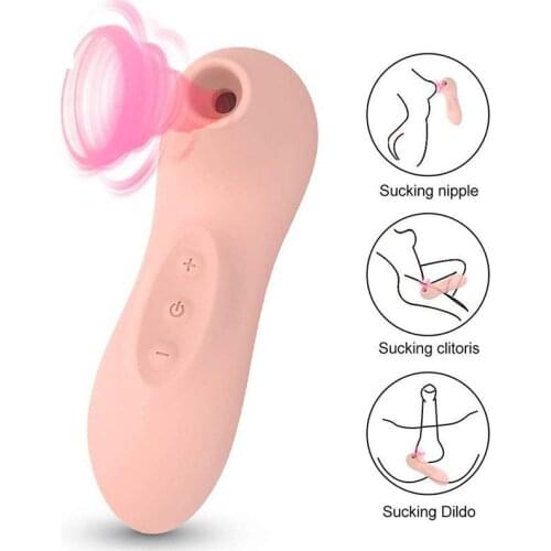 Sucking Vibrator Wand,10 Vibration Modes Suction Massager Suction Masturbator for Female Vibratory Wand for Women Waterproof
