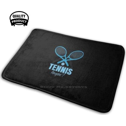 Love Tennis Team Funny Sayings Cool Gifts Product Soft Interesting Room Goods Rug Carpet Tennis Tennis Player Tennis Tennis