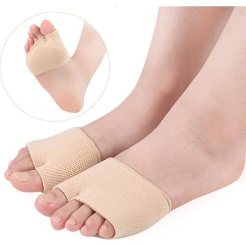 1 Pair Soft Silicone Foot Sole Protector Orthopedic Bunion Thumb Corrector Hallux Valgus Braces Toe Separator Foot Care Tool
