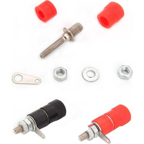 2Pcs Speaker Amplifier Terminal Binding Post Banana Plug Socket Female Connector