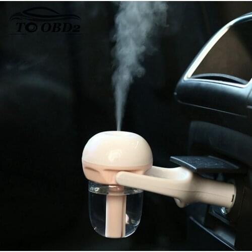 Auto Diffuser Sprayer Add Water Mist Moaker Fogger Steam Air Purifier Car Humidifier Fragrance Car Air Freshener