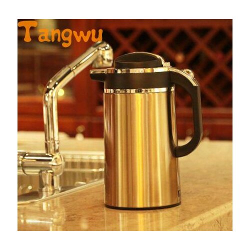 Free shipping Automatic electric food grade 304 stainless steel electric kettle . hot . Insulation . Automatic prevent Parch
