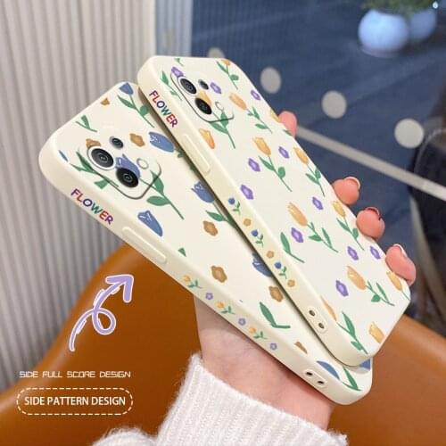 Spring Flowers Bloom Phone Case For Xiaomi Mi 11 10T 10 lite 9T Note 10 Redmi Note 10 9 9T 8 8Pro 7 7Pro 9 9A K40 K30 Cover