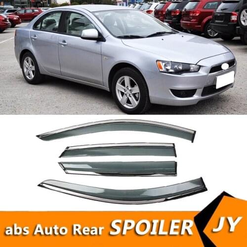 For Mitsubishi Lancer-ex 2010-2012 Window Visor Vent Shades Sun Rain Deflector Guard For Lancer-ex Auto Accessories 4PCS/SET