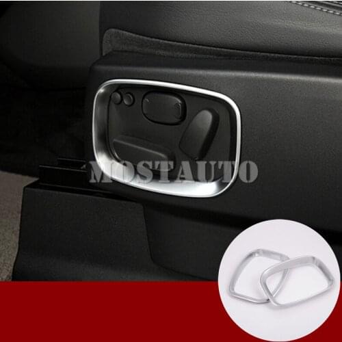 For Land Rover Discovery 4 LR4 Inner Car Seat Adjustment Frame Cover 2010-2016 2pcs Car Accessories Interior Car Decor Car Trim