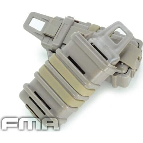FMA Tan Tactical MP7 Molle FAST Magazine Polymer Holster airsoft DE/BK/FG