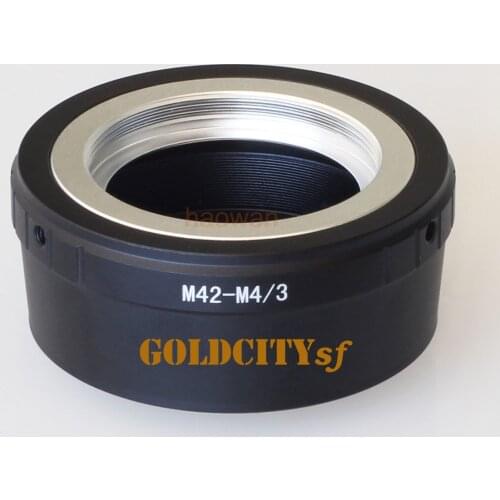 M42-M43 Adapter ring with tripod stand for 42mm Lens to M4/3 G6 G7 GH1 GF1 GF3 E-P1 gf5 E-P1 EPL5 EM5 EM1 EM10 camera