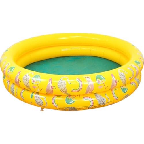 Inflatable Swimming Pool Paddling Pool Children Baby Round Cartoon Bath Tub Swim Pool Basin Ocean Ball Pool Sport Water Play Toy