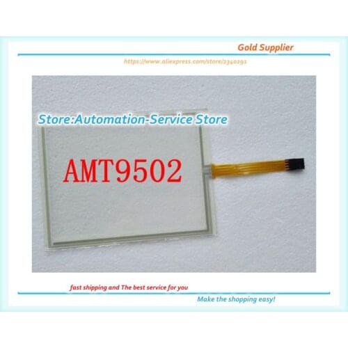 New Touch Screen Glass Panel 5.7 inch 4 Wire Used For AMT9502 AMT-9502