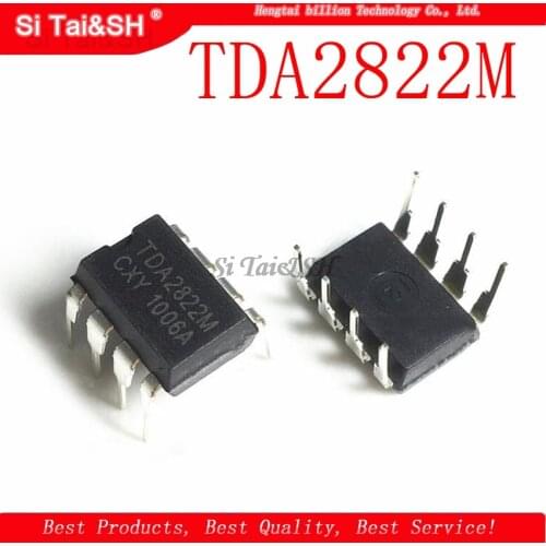 10PCS TDA2822M TDA2822 DIP DIP8 New original