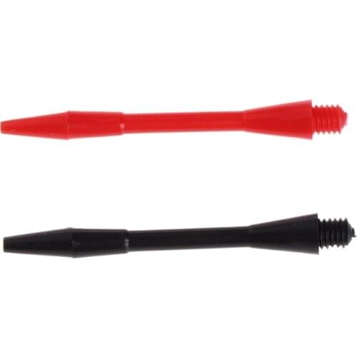12Pcs plastic Nylon Screw Dart Shafts pole Short Darts Stems rod Replacement 5cm