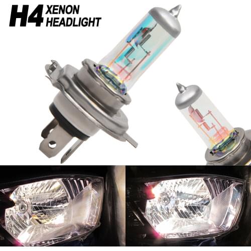 2 PCS H4 car headlight bulbs, headlight bulbs super bright car anti-fog light bulbs near and far GM auto parts bulbs