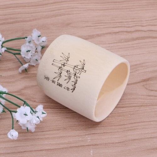 Bamboo Wooden Drinking Cup Coffee Tea Mug Breakfast Beer Milk Wine Glass Dropshipping