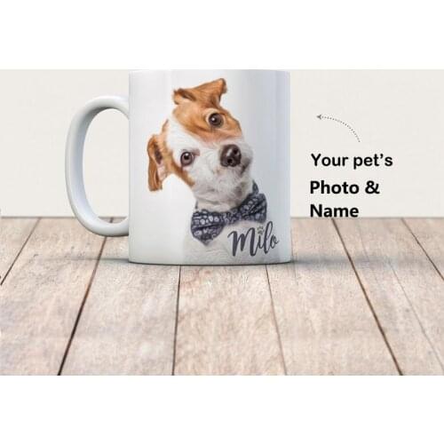 Custom Pet Coffee Mug Custom Magic Mugs Dog Cat Photo Personalize Dog Mug Add Your Photo 11oz Tazas De Ceramica Creativas R2016