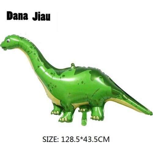 Dinosaur Foil Balloon Birthday Party Decoration Kids Toy Inflate Helium Ballon Animal Zoo Theme Decorate Ball
