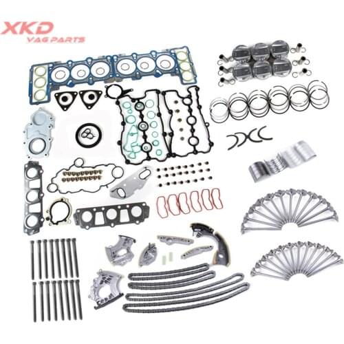 3.0T V6 Engine Rebuilding & Piston Kit For V-W Touareg A-UDI A6 A8 S8 Q5 Q7 06E103149AG 06E103148AG