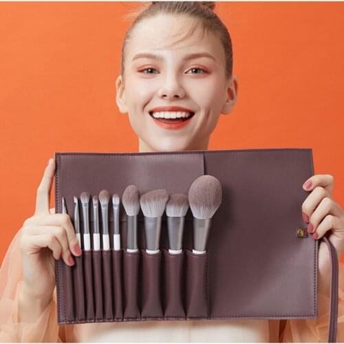 Cosmetic Bag Makeup Brushes Case Portable Bag for Make Up Brush Travel Organizer Rolling Pouch Holder Professional Beauty Tool