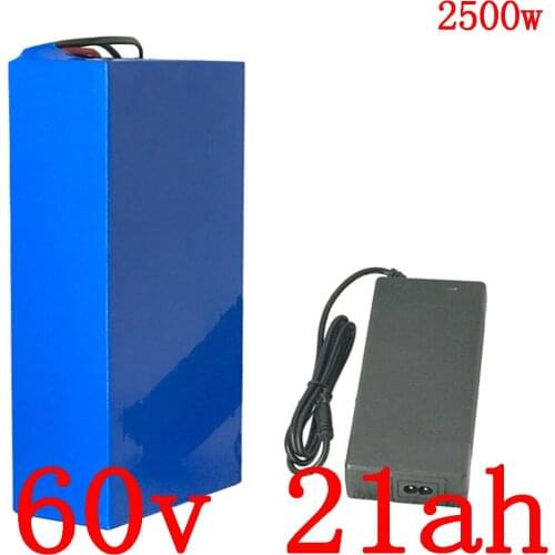 60V Battery 60V 20AH Lithium battery 60V 10AH 15AH 20AH electric bicycle battery 60V 1500W 2000W 2500W Electric Scooter Battery