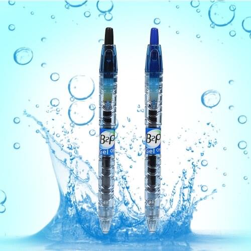 Fashion Creative Gel Pen Personalized Water Bottle Design Japanese Black Blue Ink Kawaii Neutral Pen Stationery School Supplies