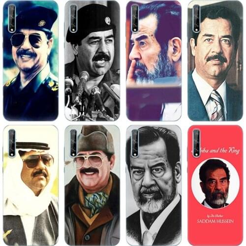 Saddam Hussein Iraq Arabic Soft Silicone Case for Huawei Y5 Lite 2018 Y6 Y7A Y9A Prime 2018 Y9 2019 Y9S Y5P Y6P Y7P Y8P Cover