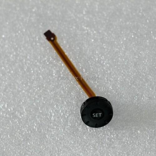 "Set' and Navigation dial button with flex cable for Canon EOS 70D DS126411 SLR