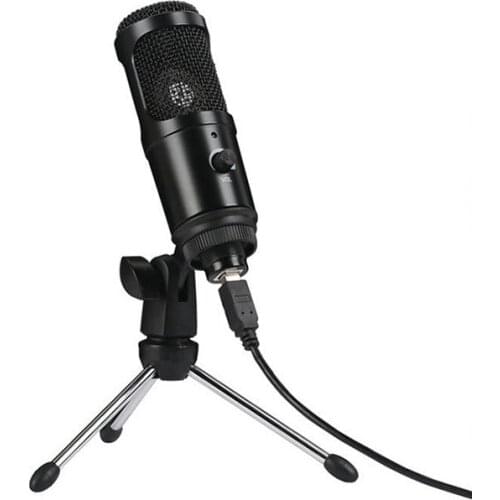 2021 New USB PC Condenser Microphone With Adjustable Desktop Mic Arm Shock Mount For Studio Recording Vocals Voice, YouTube