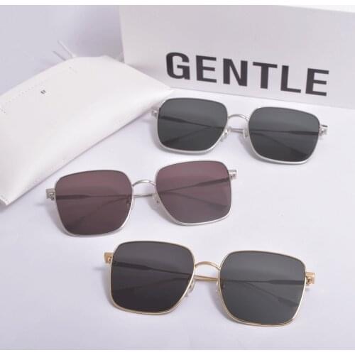 2021 new fashion GM women Sunglasses Polarized UV400 Sun glasses gentle Diane metal square frame glasses for women men