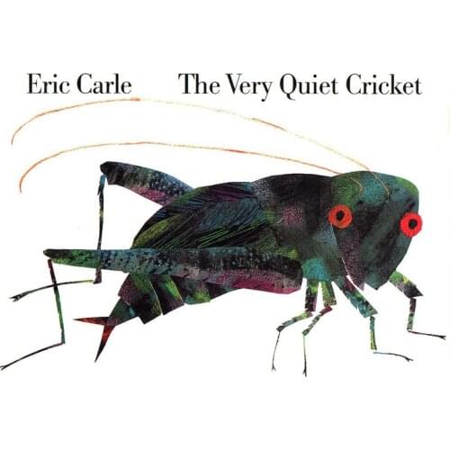 The Very Quiet Cricket By Eric Carle Educational English Picture Book Learning Card Story Book For Baby Kids Children Gifts