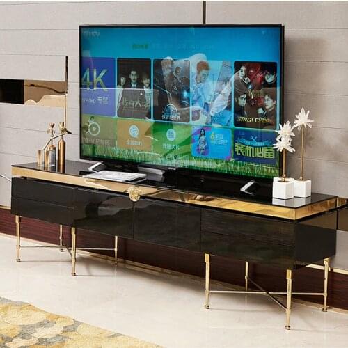 Special offer Nordic plate coffee table TV cabinet living room simple modern coffee table cabinet side cabinet set combination
